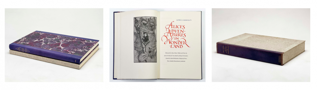 Lot 90, Barry Moser, Pennyroyal Press, Alice in Wonderland, Lewis Carroll