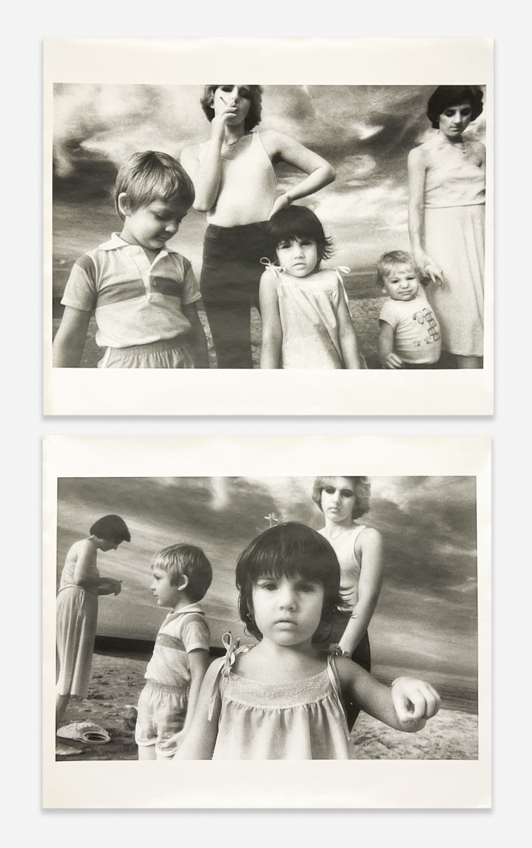 Joan Moss, 2 Photographs, 1981