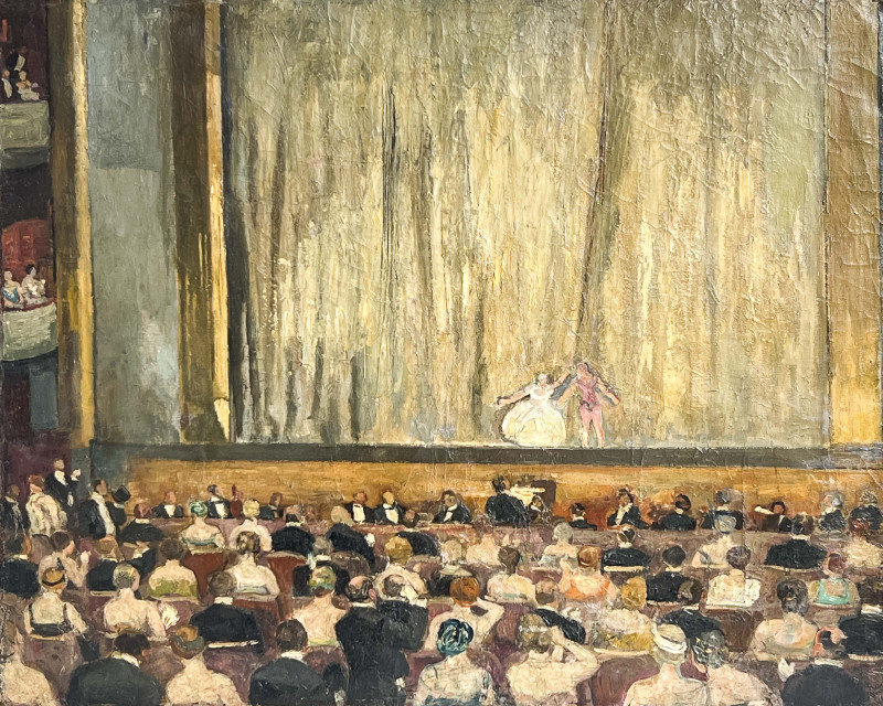 Tancrède Synave, Première à Paris du 'Spectre de la Rose' (1914), sold for $19,375