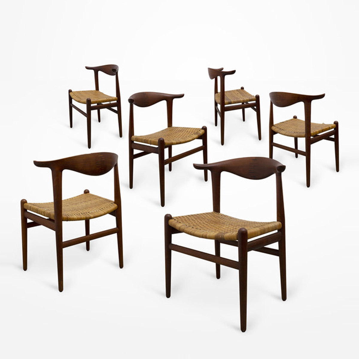 Cowhorn chairs