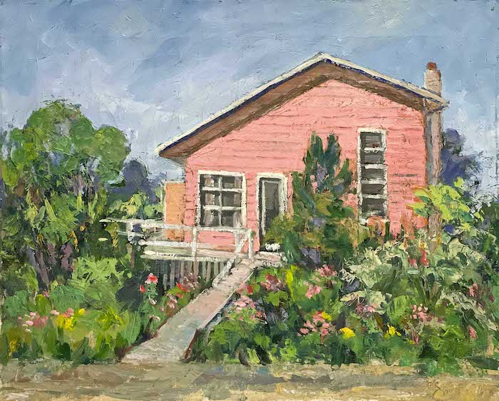 Lot 18 | Albert Bela Bauer, Untitled (Pink House)