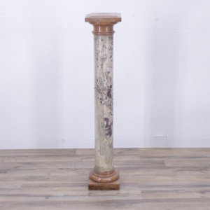 Image for Lot Neo-Classical Style Mixed Marble Pedestal