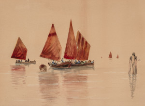 Image for Lot Unknown Artist - Boats