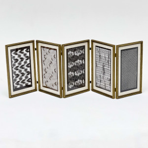 Image for Lot Abstract Five Panel Screen
