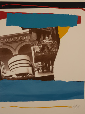 Image for Lot Robert Motherwell - New York Cultural Institutions (from New York, New York, 1982)