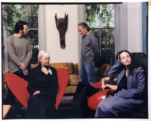Image for Lot Tina Barney - Brice Marden and Family