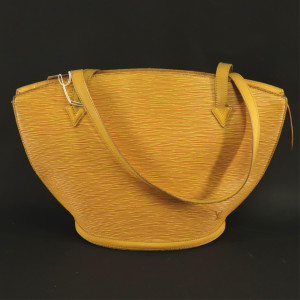 Image for Lot Louis Vuitton Yellow Epi Leather St Jacques