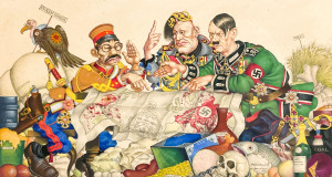 Image for Lot Arthur Szyk - Map of The New Order