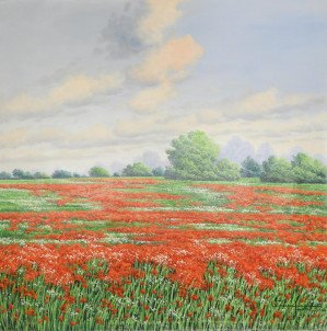 Image for Lot Otto Campagnari - Poppy Fields III