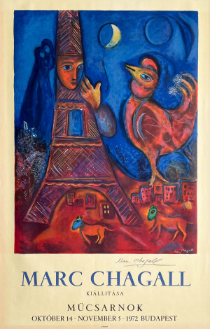 Image for Lot Marc Chagall - Signed Exhibition Poster