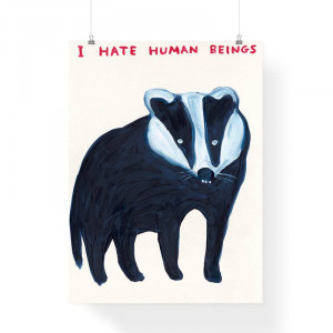 Image for Lot David Shrigley - I hate Human Beings