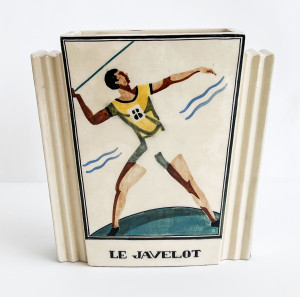 Image for Lot Robert Lallemant - Vase 'Le Javelot'