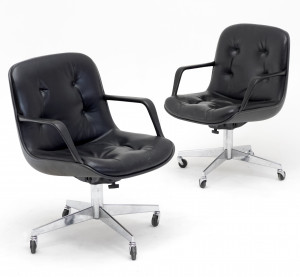 Image for Lot Knoll International - Pollock Chairs, Pair
