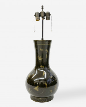 Image for Lot Japanese Ceramic Lamp
