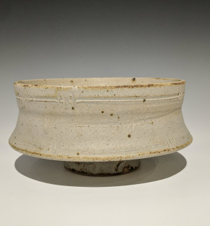 Image for Lot Warren MacKenzie - Drop rim bowl with barbed wire pattern