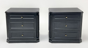 Image for Lot Oversized Night Stands, Pair