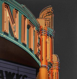 Image for Lot Robert Cottingham - Nite, from the portfolio “American Signs”