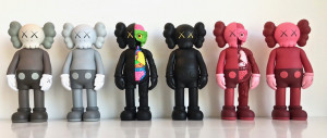 Image for Lot KAWS Full Body Flayed Companions (six works)