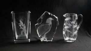 Image for Lot Glassmakers Including Orrefors - Grouping of Three Glass Works