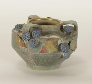 Image for Lot Paul Daschel - Amphora Blueberry Vase