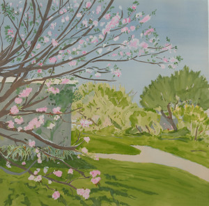 Image for Lot Jane Freilicher - Flowering Cherry