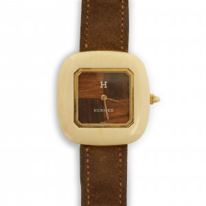 Image for Lot Vintage Hermes Watch