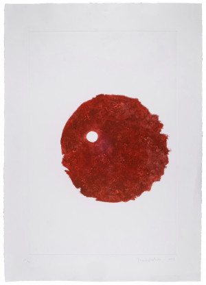 Image for Lot Tomie Ohtake - Red Circle