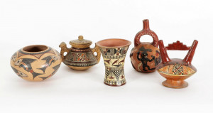 Image for Lot 8 Central American Pottery Vessels