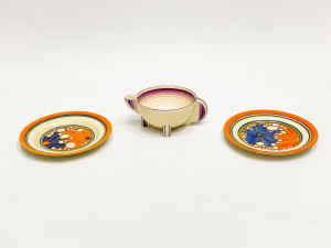 Image for Lot Clarice Cliff Ceramic Pottery Group