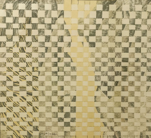 Image for Lot Gloria De Duncan - Untitled (Checkerboard Composition)