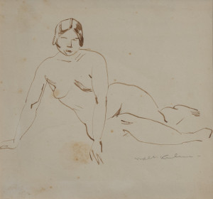 Image for Lot Walt Kuhn - Nude