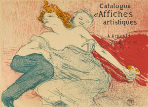 Image for Lot after Henri de Toulouse-Lautrec - Catalogue d’Affiches Artistiques (from the lithograph La Debauche)