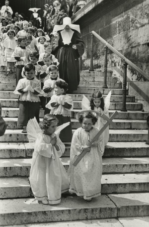 Image for Lot Henri Cartier-Bresson - Corpus Christi Procession, Paris, 1951