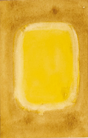 Image for Lot Unknown Artist - Untitled (Small yellow square)