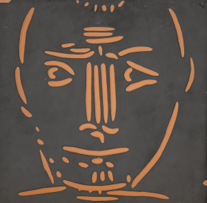 Image for Lot Pablo Picasso - Tête d'homme tile