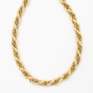 Image for Lot Gold Rope Chain, 18K