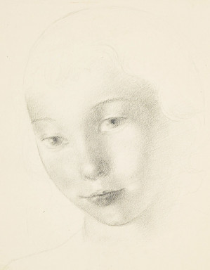 Image for Lot Clara Klinghoffer - Study of a Young Woman