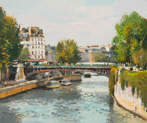 Image for Lot Gerard Passet - Paris Le Petit Pont