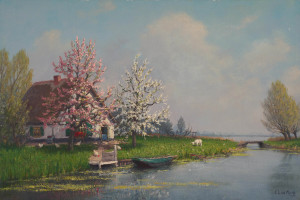 Image for Lot J.L. van der Meide - Blossom Trees