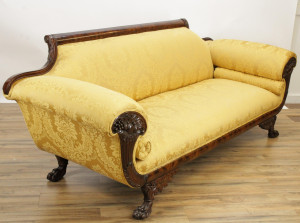 Image for Lot Federal Mahogany Couch