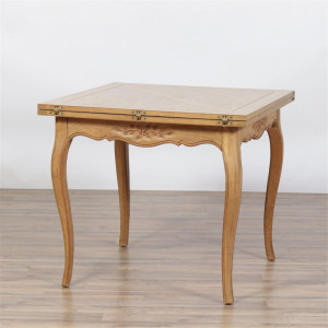 Image for Lot Louis XVI Provincial Style Oak Breakfast Table
