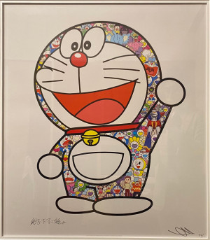 Image for Lot Takashi Murakami - Doraemon: Here We Go!
