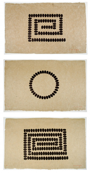 Image for Lot Richard Long - Untitled (A, B and C - Horizontal)