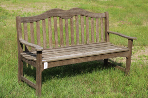 Image for Lot Country Casual Teak Garden Bench