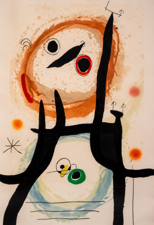 Image for Lot Joan Miro - La Femme Angora