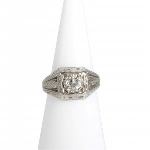 Image for Lot Art Deco Style Diamond Ring