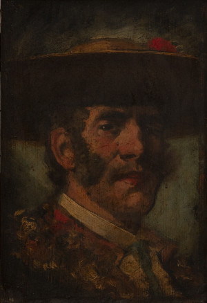 Image for Lot Artist Unknown - Untitled (Portrait of man)