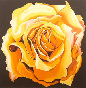 Image for Lot Lowell Nesbitt - Yellow Rose