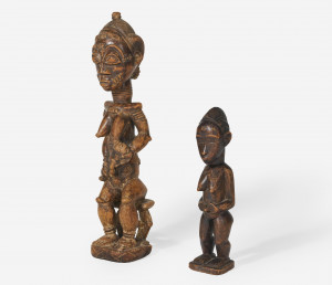 Image for Lot African - two decorative sculptures