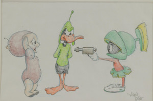 Image for Lot Virgil Ross-Porky Pig,Donald Duck & Marvin Martian